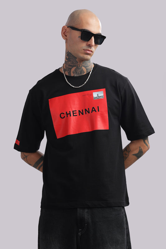 BUNKERFIT “Chennai Edition” Oversized Graphic T-Shirt