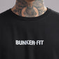 BUNKERFIT "Me vs Me Focus" Oversized Graphic T-Shirt