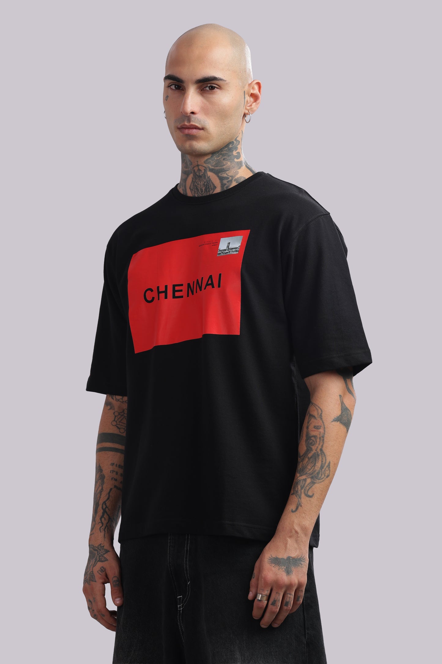 BUNKERFIT “Chennai Edition” Oversized Graphic T-Shirt
