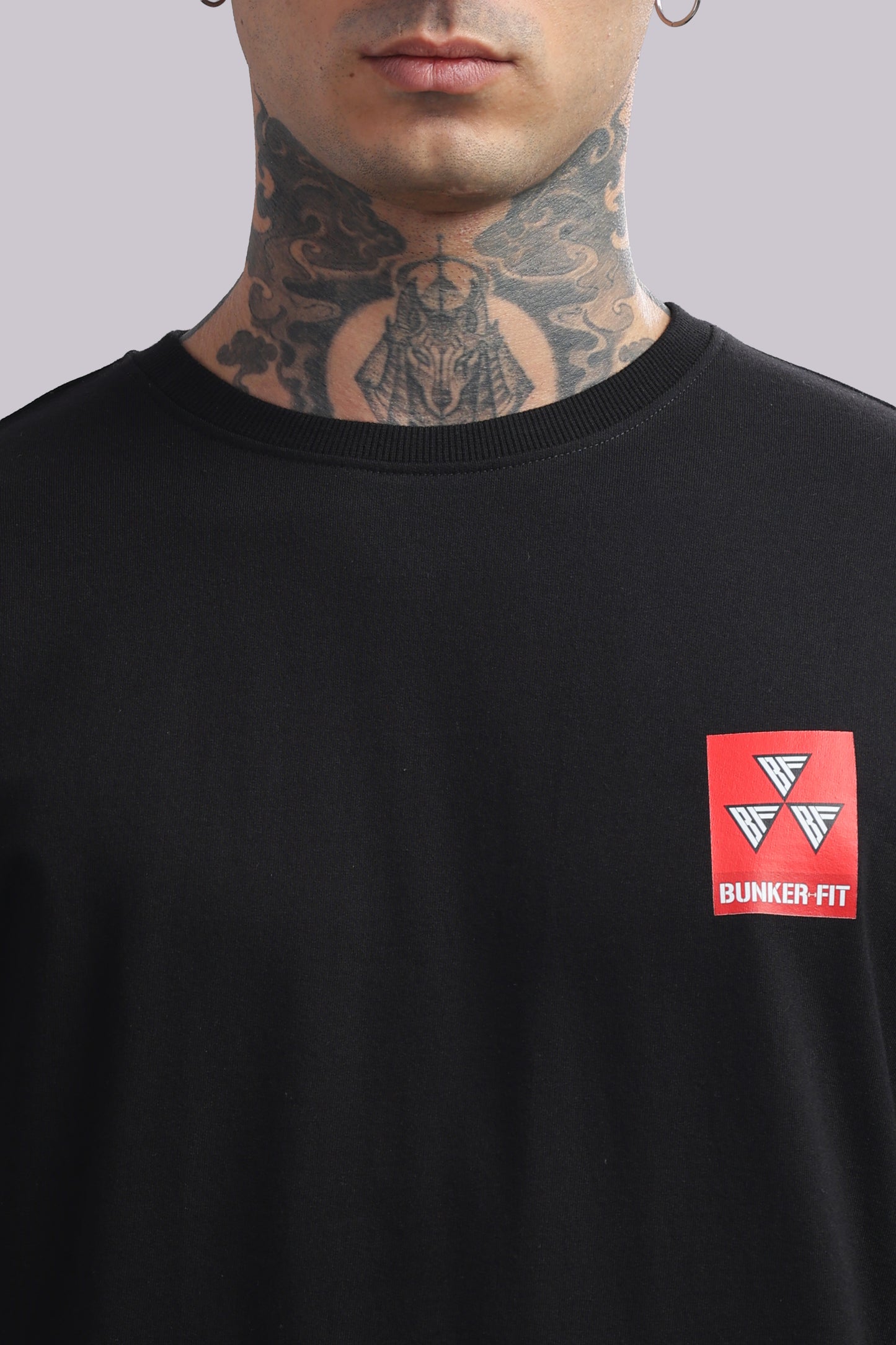 BUNKERFIT “Don’t Kill My Vibe” Oversized Graphic T-Shirt