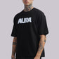 AURA Oversized Graphic Tee – Bunker Fit