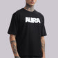 AURA Oversized Graphic Tee – Bunker Fit