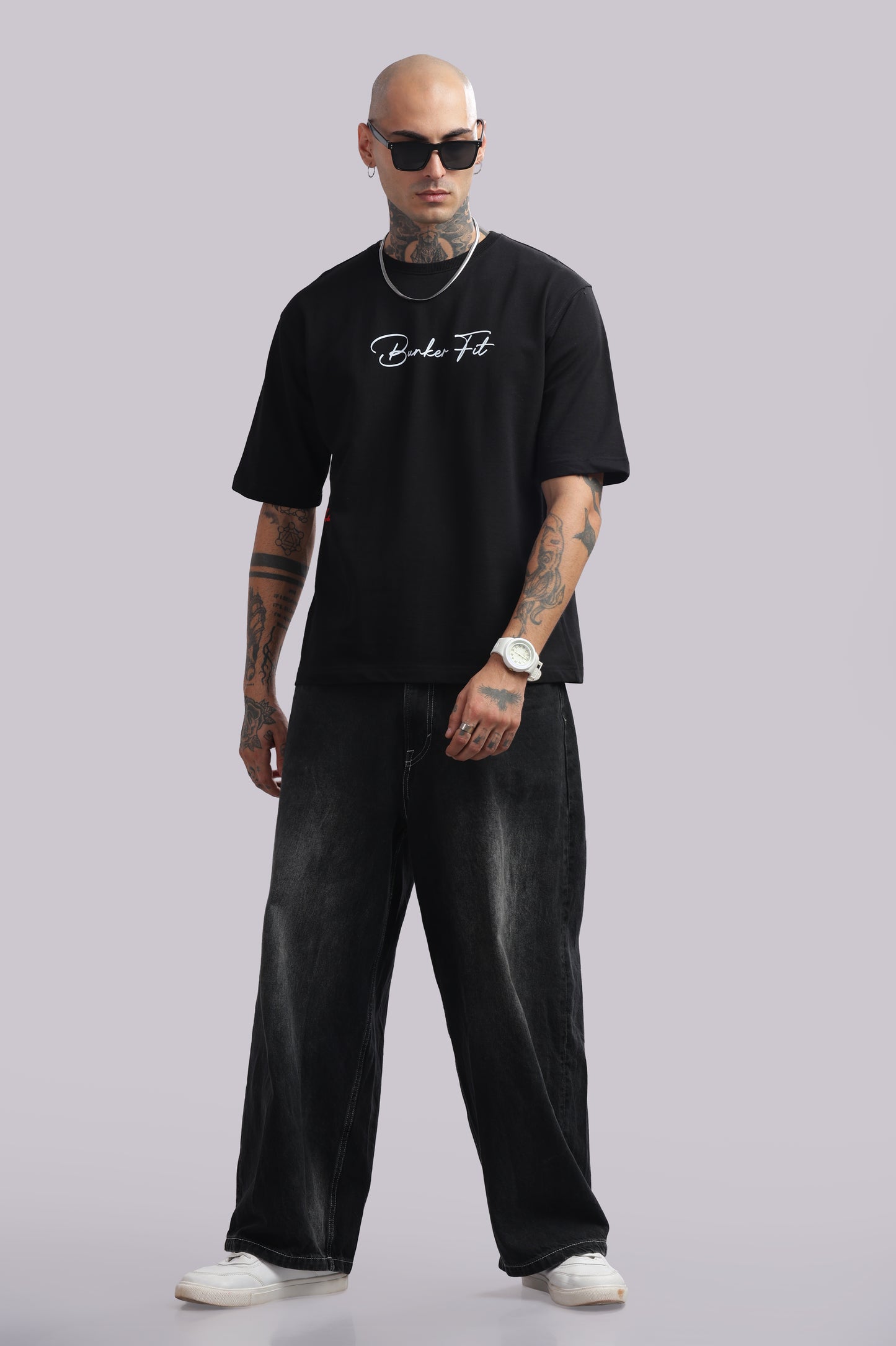 Killer Oversized Graphic Tee – Bunker Fit