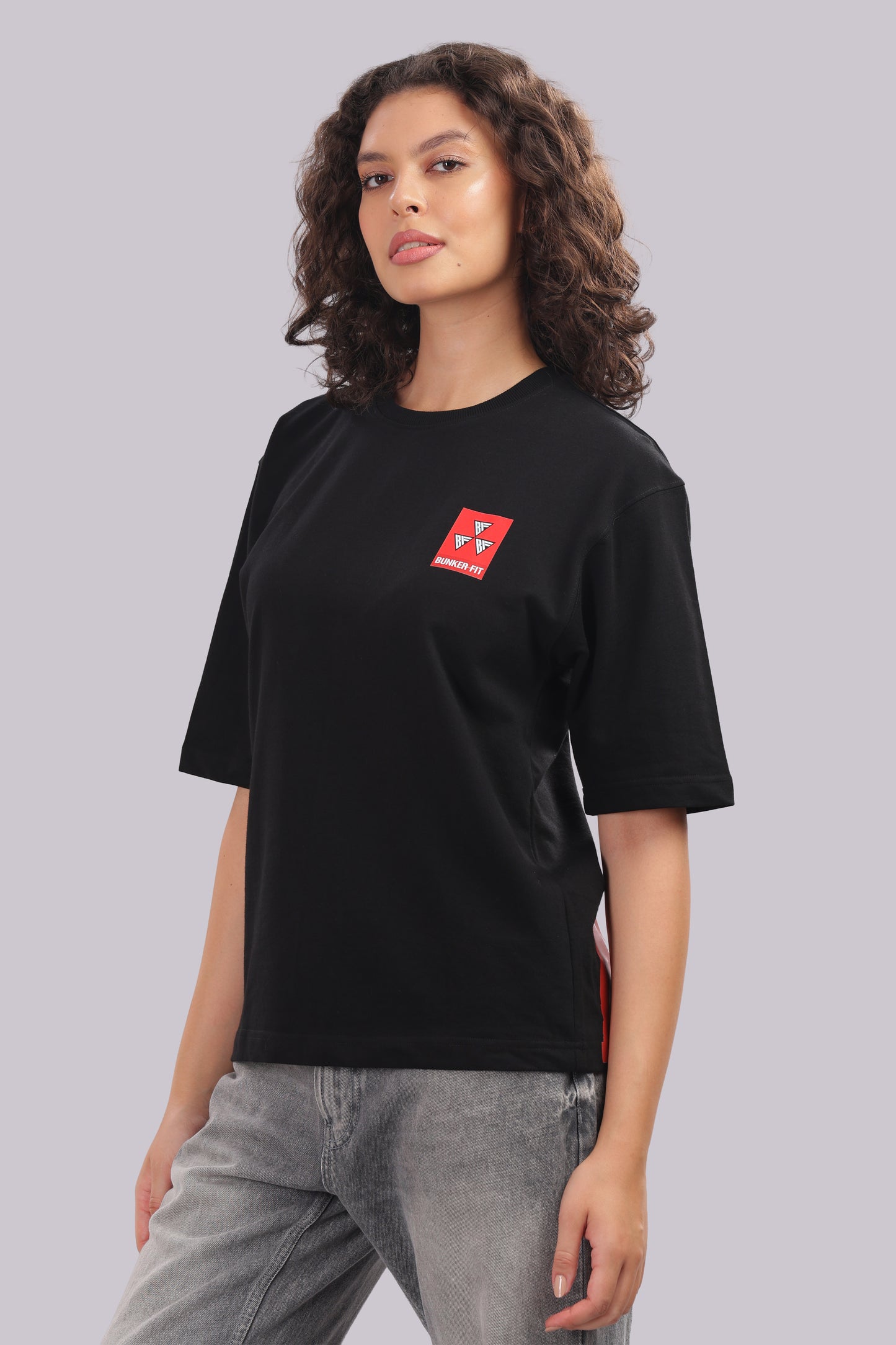 BUNKERFIT “Don’t Kill My Vibe” Oversized Graphic T-Shirt