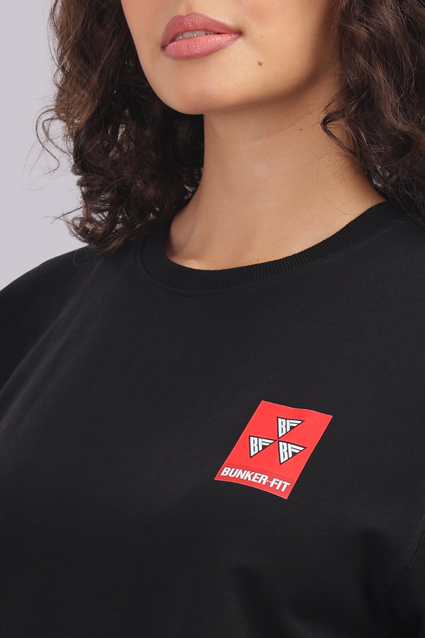 BUNKERFIT “Don’t Kill My Vibe” Oversized Graphic T-Shirt