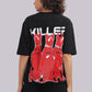 Killer Oversized Graphic Tee – Bunker Fit