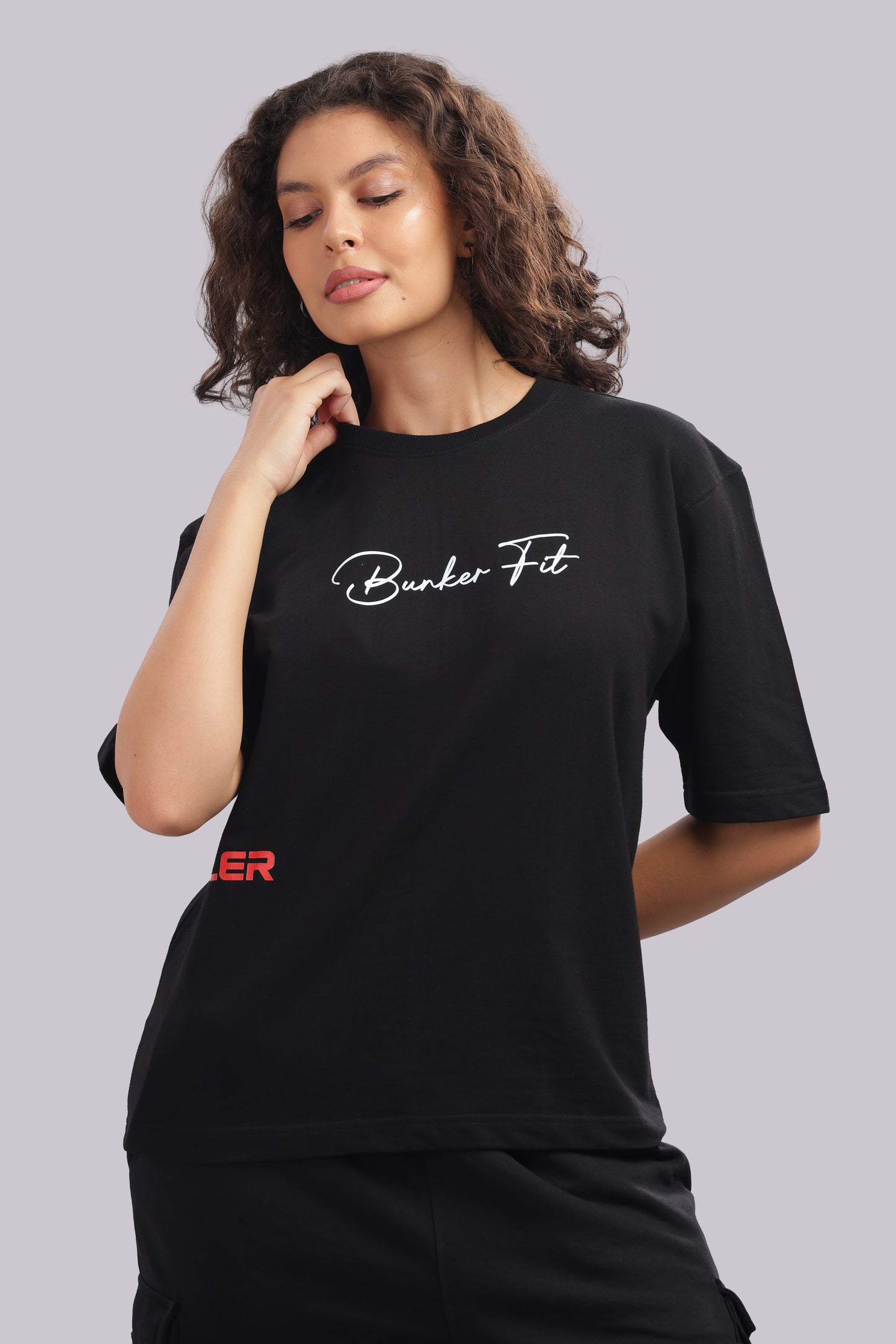 Killer Oversized Graphic Tee – Bunker Fit