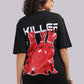 Killer Oversized Graphic Tee – Bunker Fit