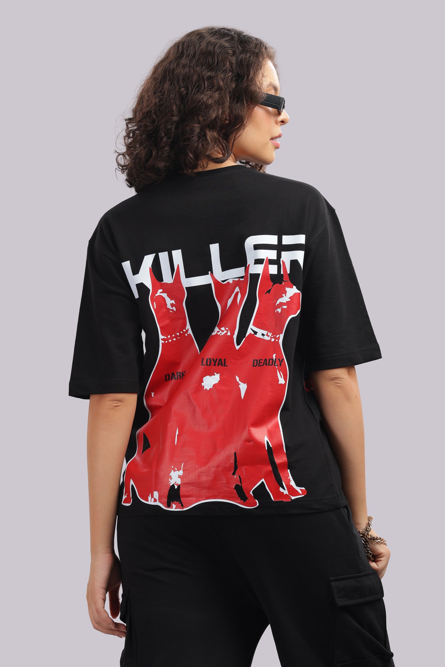 Killer Oversized Graphic Tee – Bunker Fit