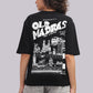 Old Madras Oversized Graphic Tee – Bunker Fit